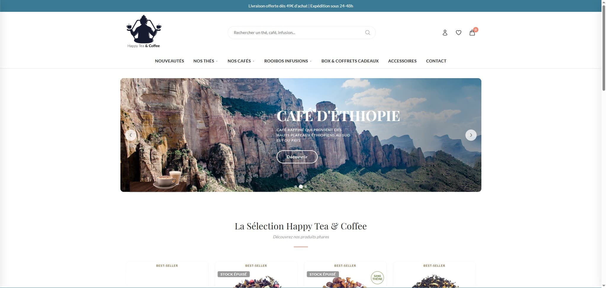 Happy Tea & Coffee screenshot