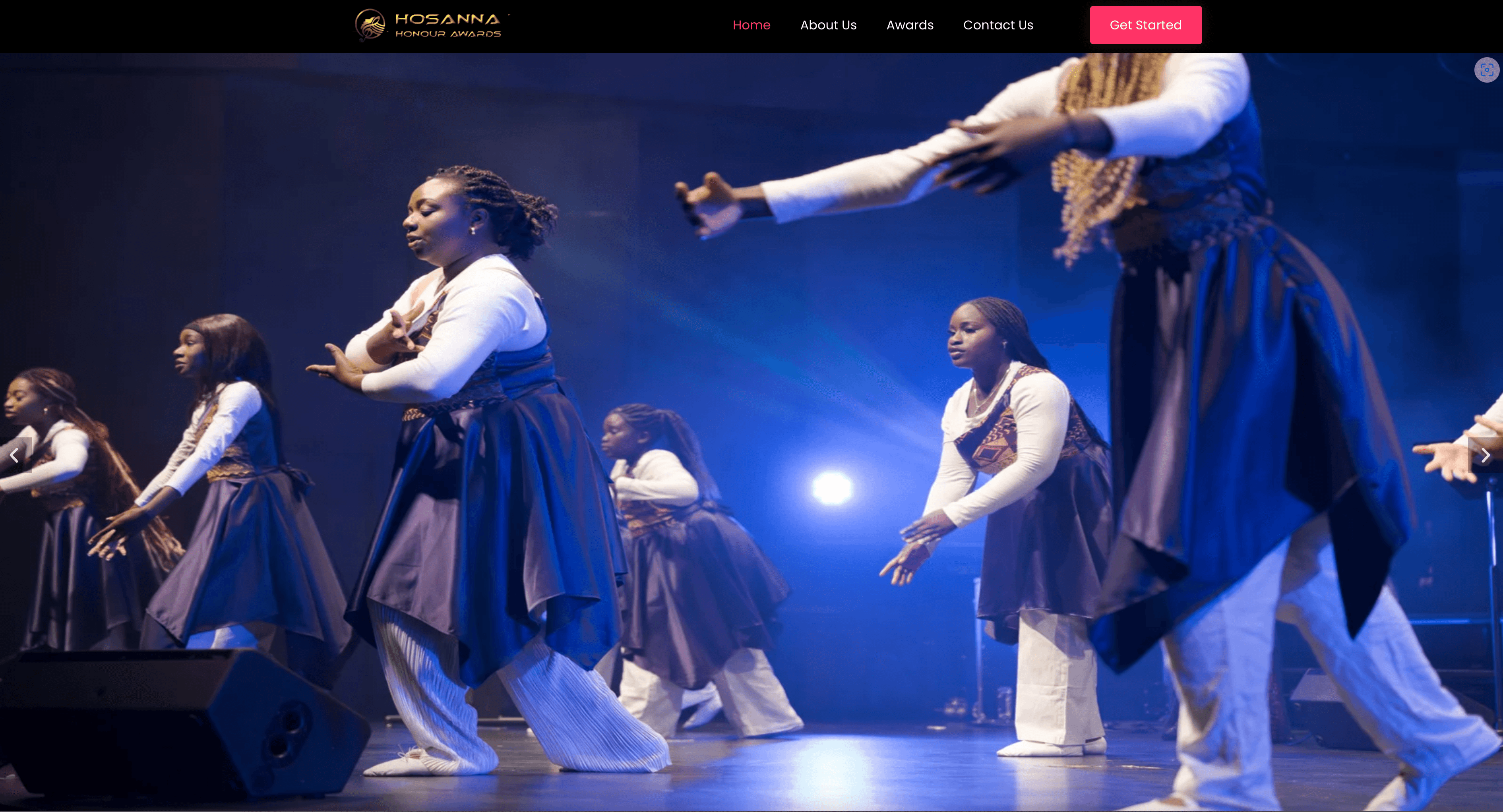 Hosanna Honour Awards screenshot